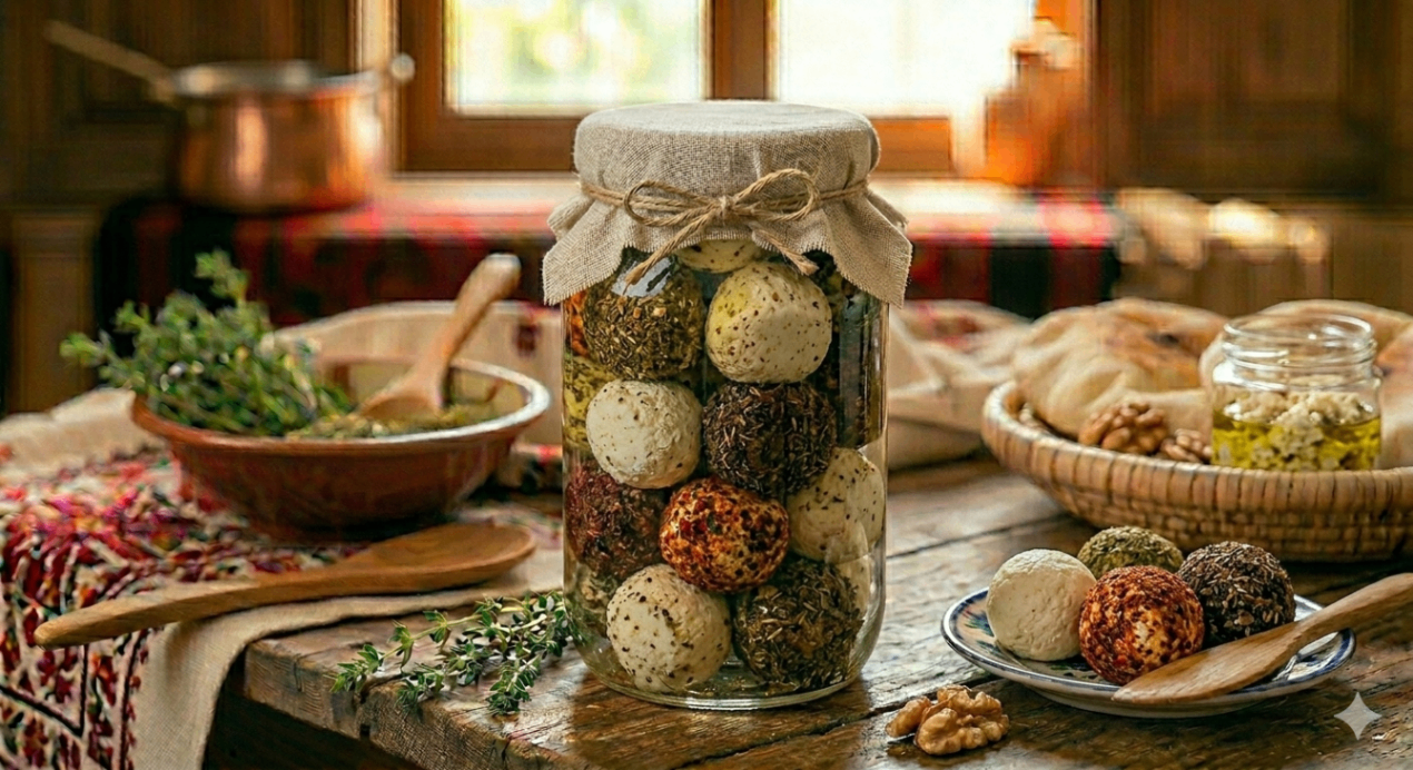 لبنة بالأعشاب